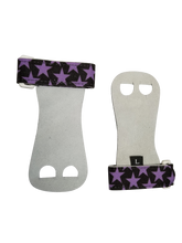 PUSH Athletic Gymnastics Youth Hand Grips in Purple Stars