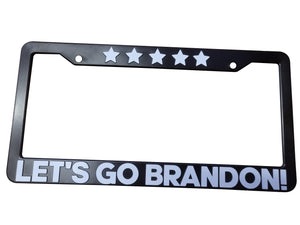 Lets Go Brandon License Plate frames